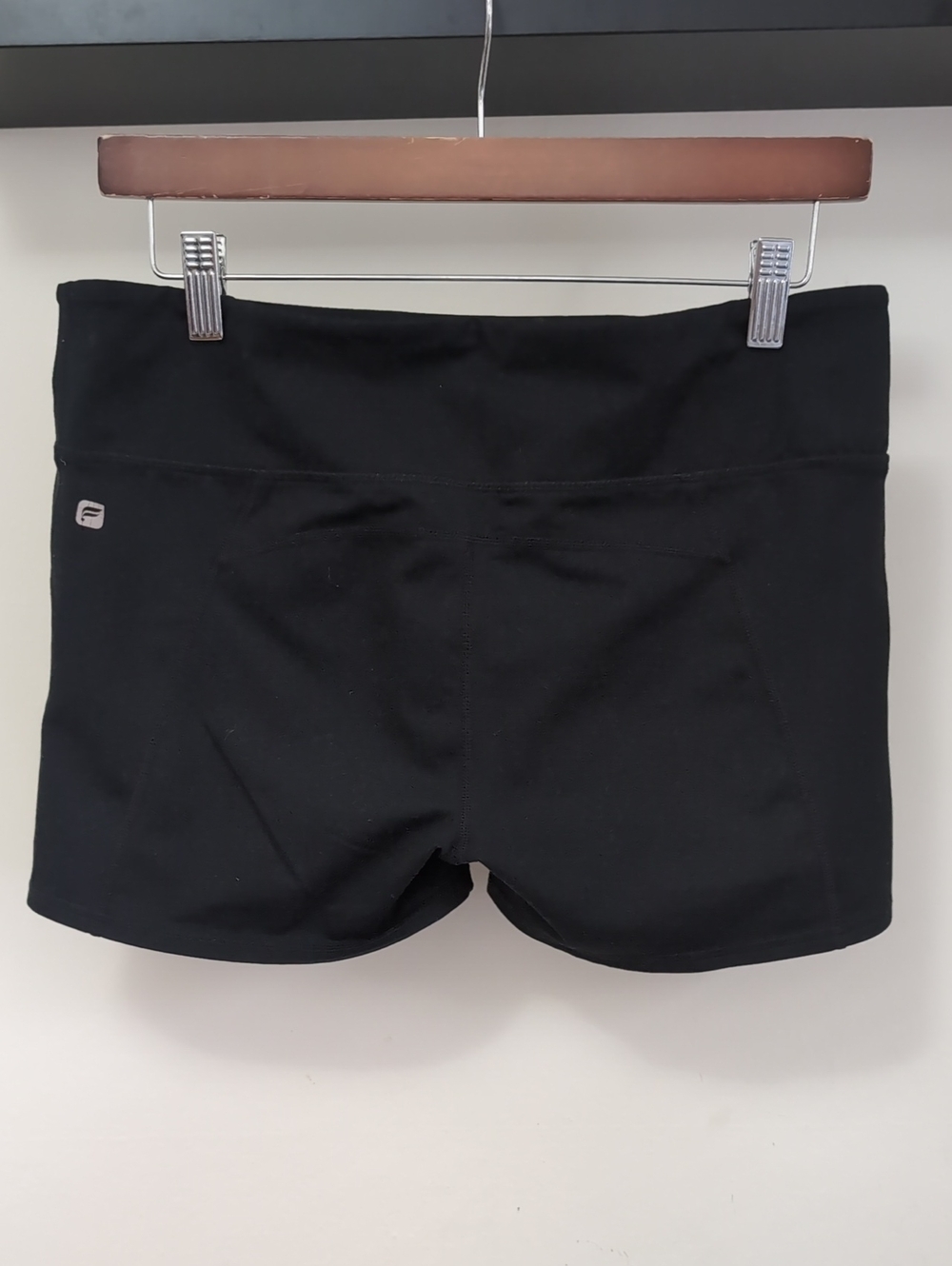 Fabletics Biker Shorts, Black, Large